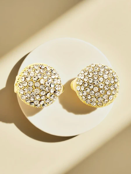 Royalfashion Женские клипсы с фианитами