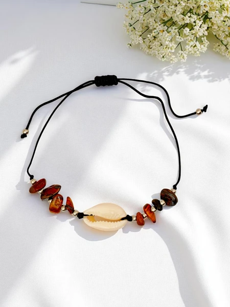 Жіночий браслет з мушлею Seaside Charm