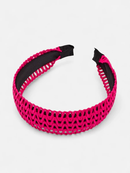 Royalfashion Жіноча ажурна плетена пов'язка