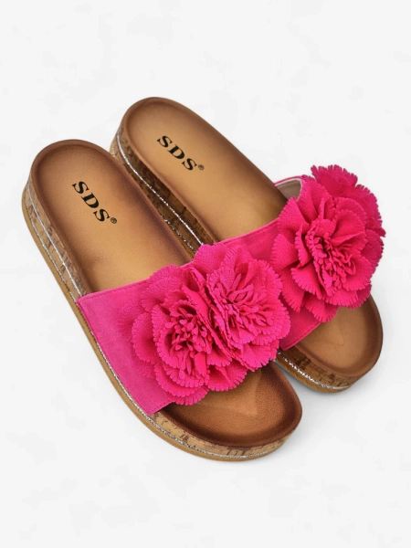 Royalfashion Жіночі сандалі з квітами Focce