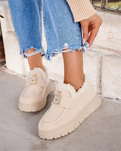 Royalfashion Женские утепленные мокасины Viserr