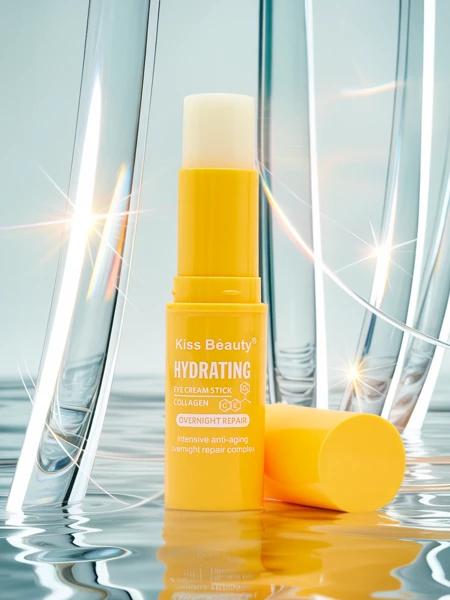 Антивозрастной, увлажняющий и восстанавливающий стик-крем для кожи вокруг глаз с коллагеном