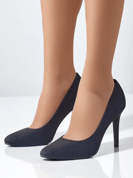 Royalfashion Сияющие женские туфли на каблуках Enen