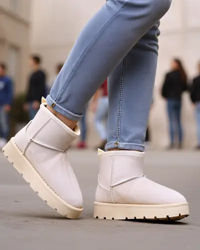 Королівська мода Чоботи короткі, як жіночі снігові черевики Belli