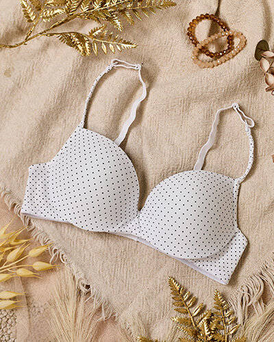 Женский бюстгальтер с точками Royalfashion