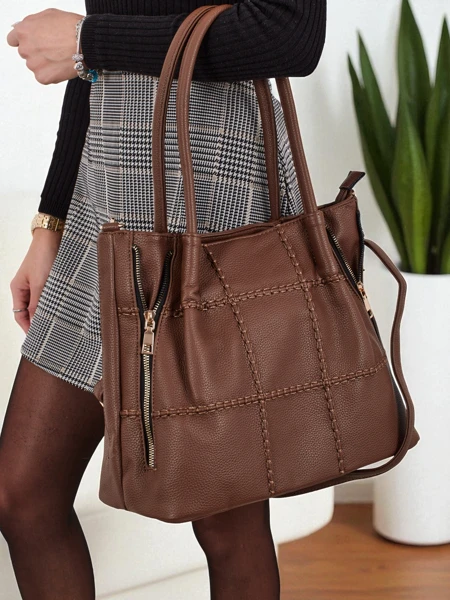 Женская сумка-шоппер из экокожи Azure Time