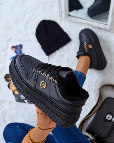 Royalfashion Утеплені жіночі кросівки з хутром Rozit