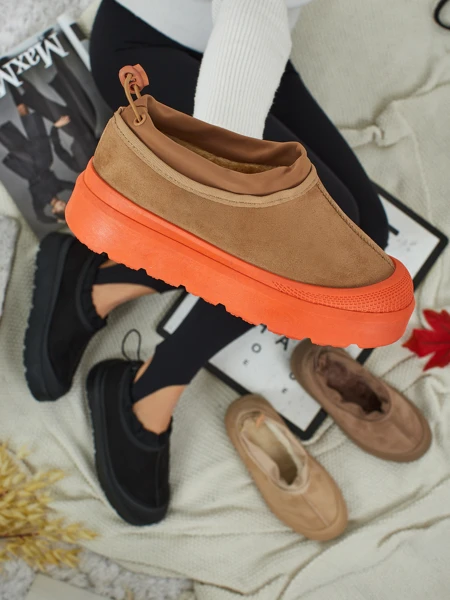 Жіночі Кеди Flora Camel Замшеві Зручні на Кожен День