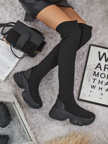 Длинные женские ботфорты Ravmora