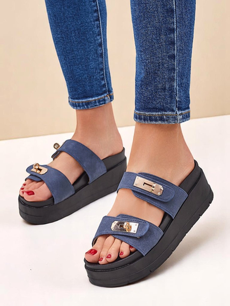 Royalfashion Жіночі босоніжки на платформі з пряжками Dalia