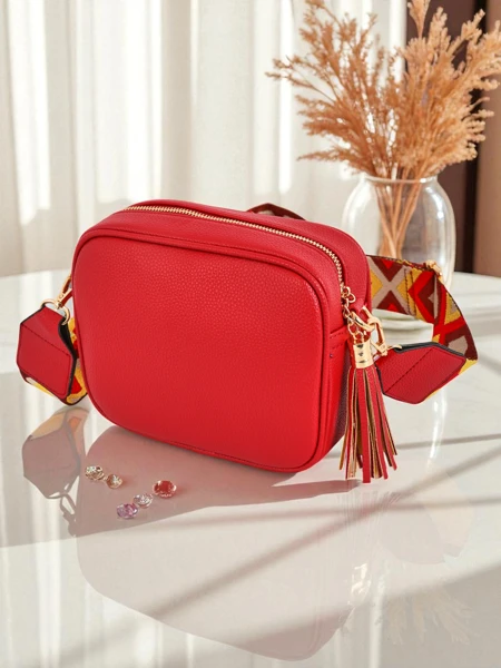 Royalfashion Маленька жіноча сумочка з екошкіри з кольоровим ремінцем Kovi Lace