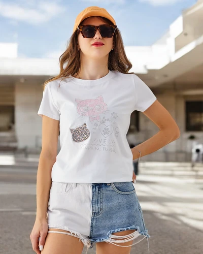 Royalfashion Женская хлопковая блузка