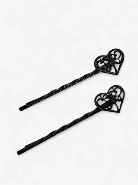 Royalfashion Заколки для волос с сердечками