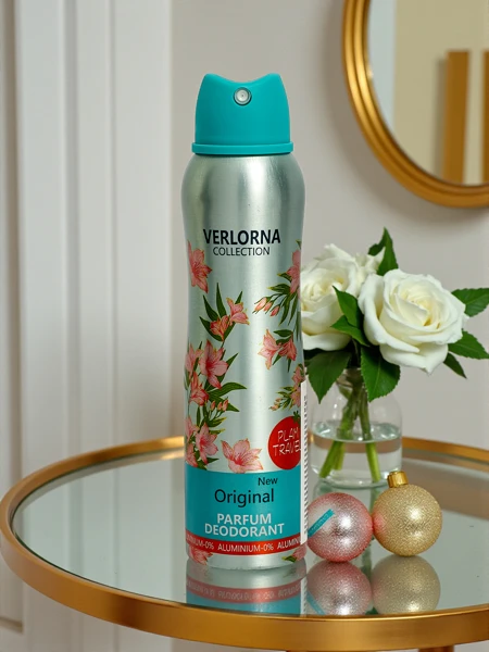 Дезодорант Парфумований Verlorna Collection Срібний 200 ml