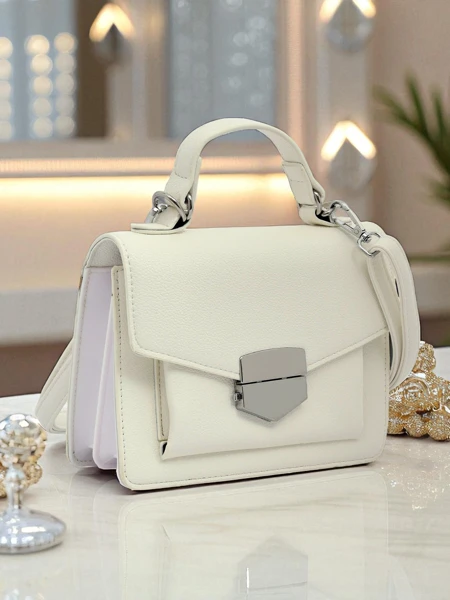 Royalfashion Жіноча клатч-сумочка з ручкою Amalthea Avorio
