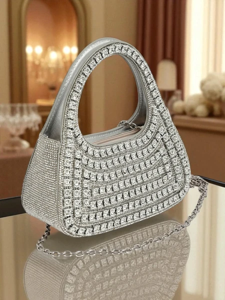 Royalfashion Женская сумка-клатч с цирконами Myra Quill