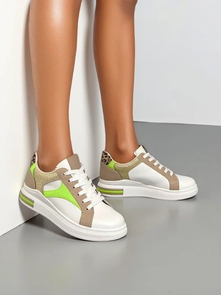 Royalfashion Жіночі кросівки з блискітками Kaone