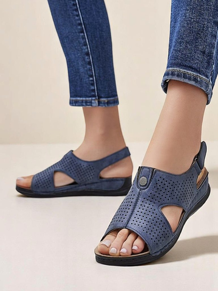 Royalfashion женские вырезные сандалии Leminni