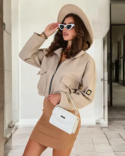 Женская куртка-бомбер Royalfashion