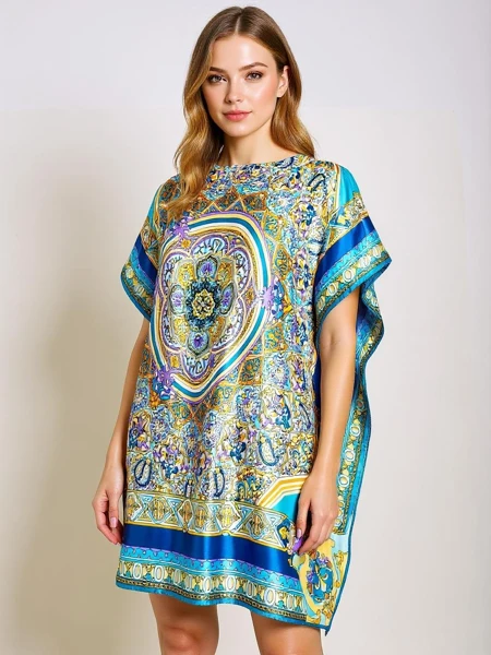 Pareo Afrodyta Royalfashion – кольорове парео до колін, натхненне Італією