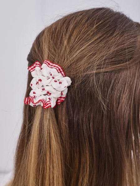 Royalfashion Набір з 2-х резинок для волосся з принтом Duettia