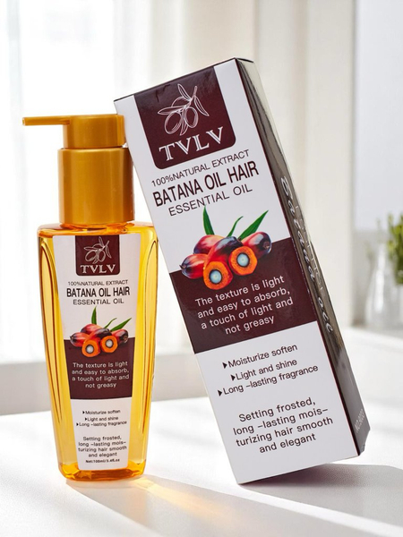 Batana Hair Oil зволожуюча та надає волоссю блиск