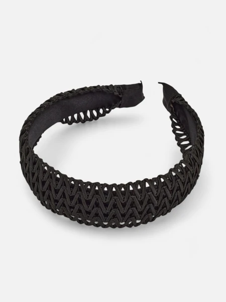 Royalfashion Женская ажурная плетеная повязка на голову