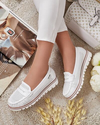 Royalfashion Ажурные женские мокасины Leteller