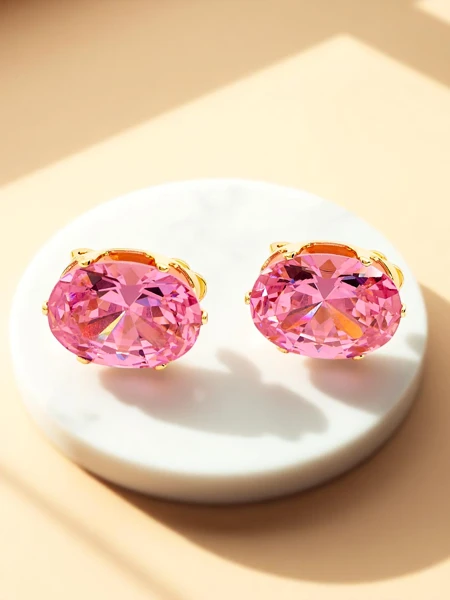 Royalfashion Женские клипсы с кристаллом