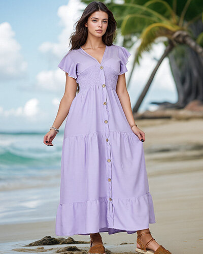 Royalfashion Женское платье длиной до колена