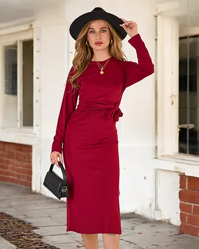 Жіноча сукня міді Royalfashion