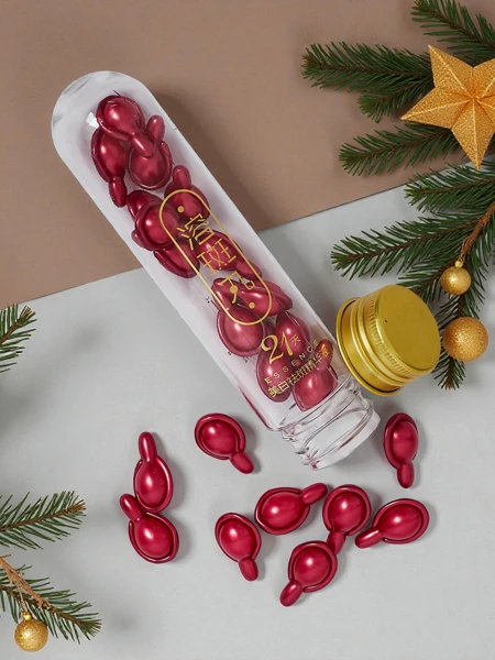 OSUFI Увлажняющие антивозрастные капсулы для лица с витамином Е