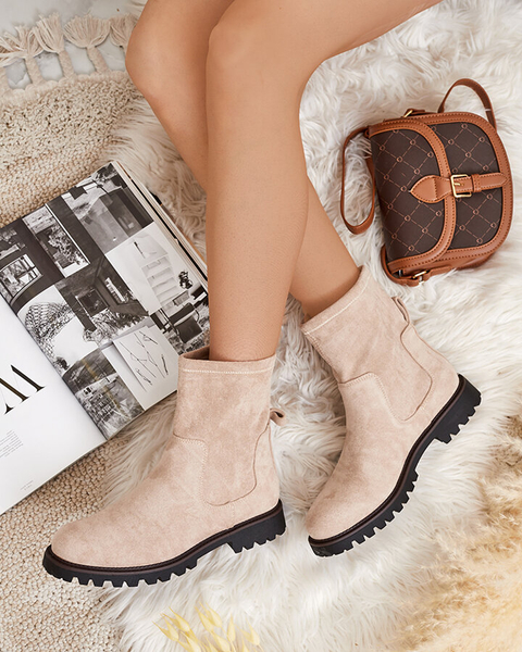 Жіночі черевики Royalfashion з екозамші Gebimma