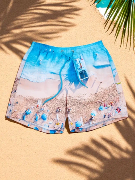 Royalfashion Мужские спортивные шорты с защитной сеткой