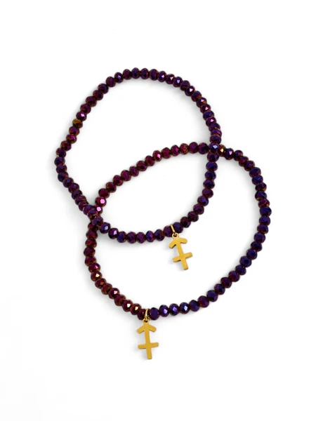 Royalfashion Два жіночі браслети з підвіскою у вигляді якоря