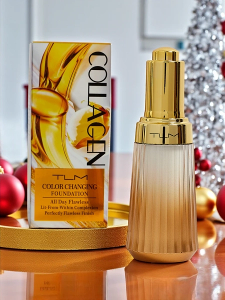 Матуючий тональний крем для обличчя з колагеном Sand Nude