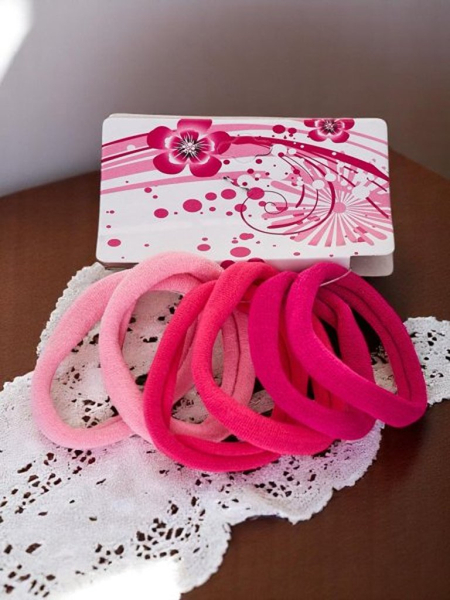 Royalfashion Набор из 6 цветных резинок для волос Colora