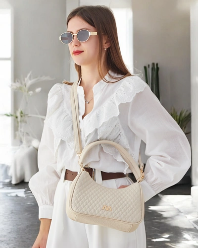 Royalfashion Элегантная стёганая маленькая женская сумка из экокожи