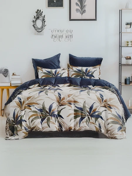 Royalfashion Узорчатое постельное белье 180x200 комплект 3 ПРЕДМЕТА