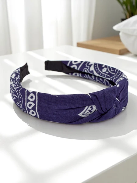 Royalfashion Повязка на голову с узором Lena