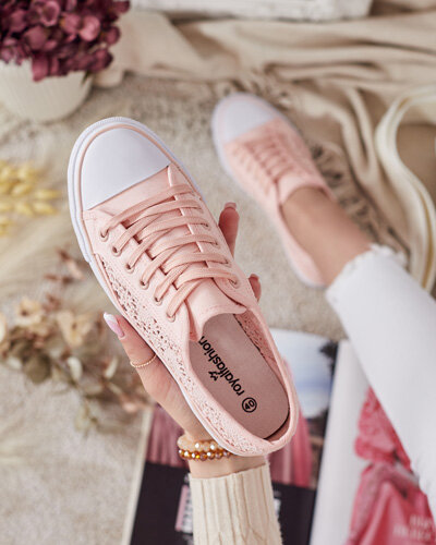 Жіночі ажурні кеди Royalfashion Niz