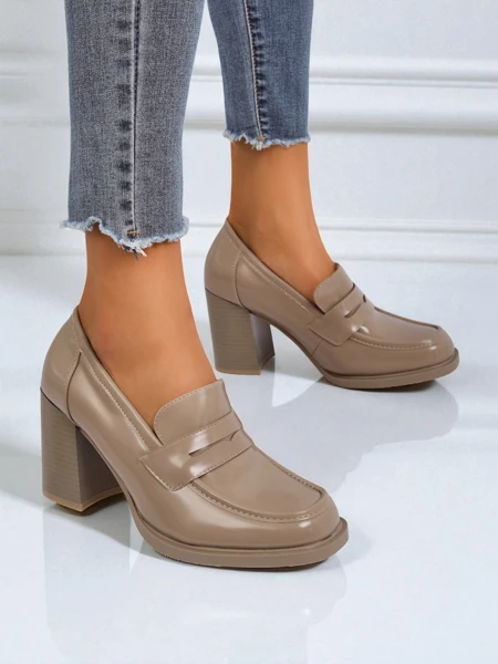 Royalfashion Мокасини жіночі на підборах Minerva