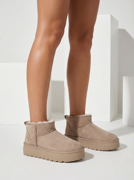 Royalfashion Жіночі черевики на платформі а-ля снігоступи Dagodo