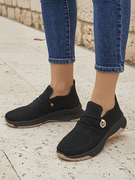 Royalfashion женские спортивные текстильные слипоны Teletta