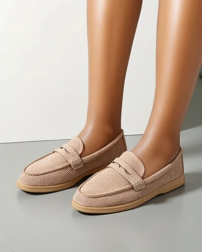 Royalfashion Женские перфорированные мокасины Sierros