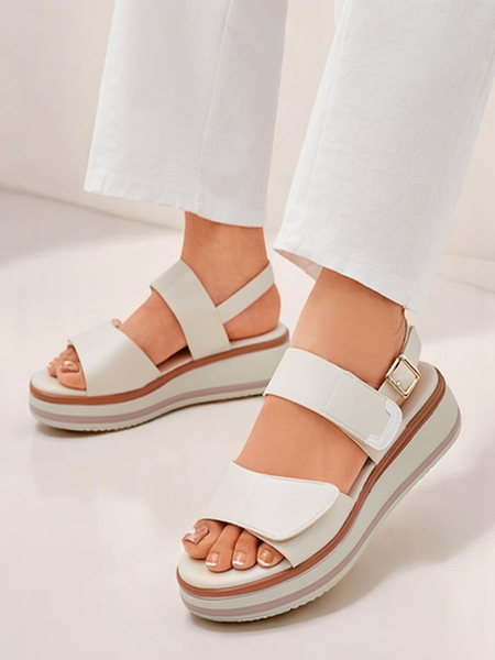 Royalfashion Женские сандалии с утолщенной подошвой Tulipp