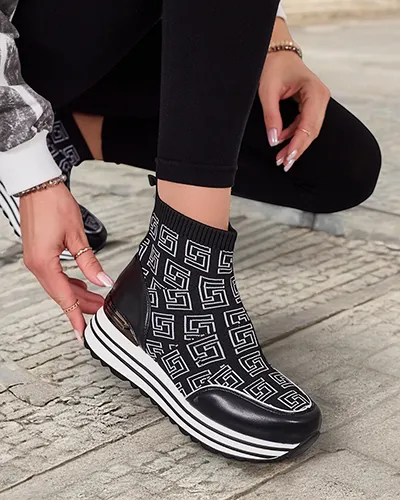 Royalfashion Жіночі спортивні високі кеди Lori