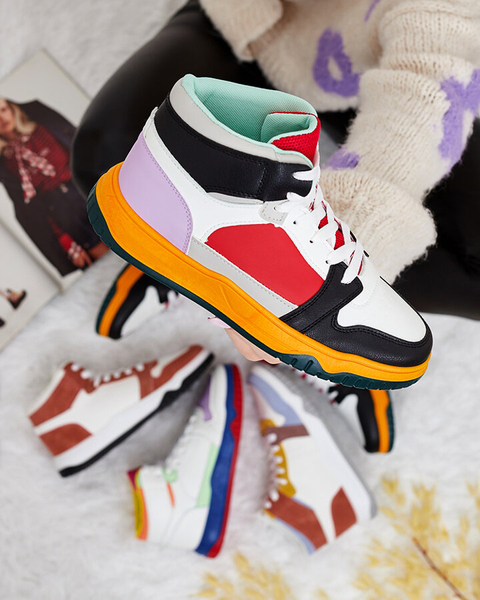 Жіночі спортивні кросівки з екошкіри Royalfashion Tirisne