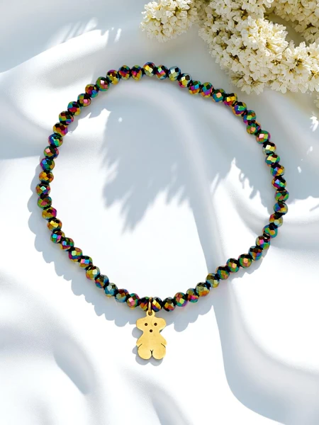 Royalfashion Женский браслет с подвеской-медвежонком