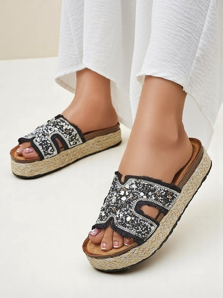 Royalfashion Женские тапочки с украшениями Candy Candy